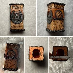 Western Ornament, paperclip or pen holder